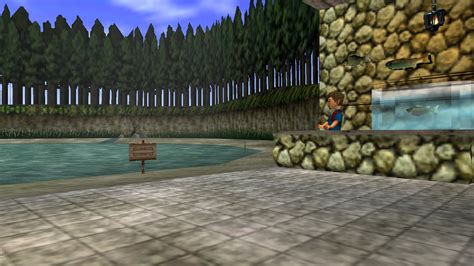 zelda ocarina of time fishing|Fishing Pond .